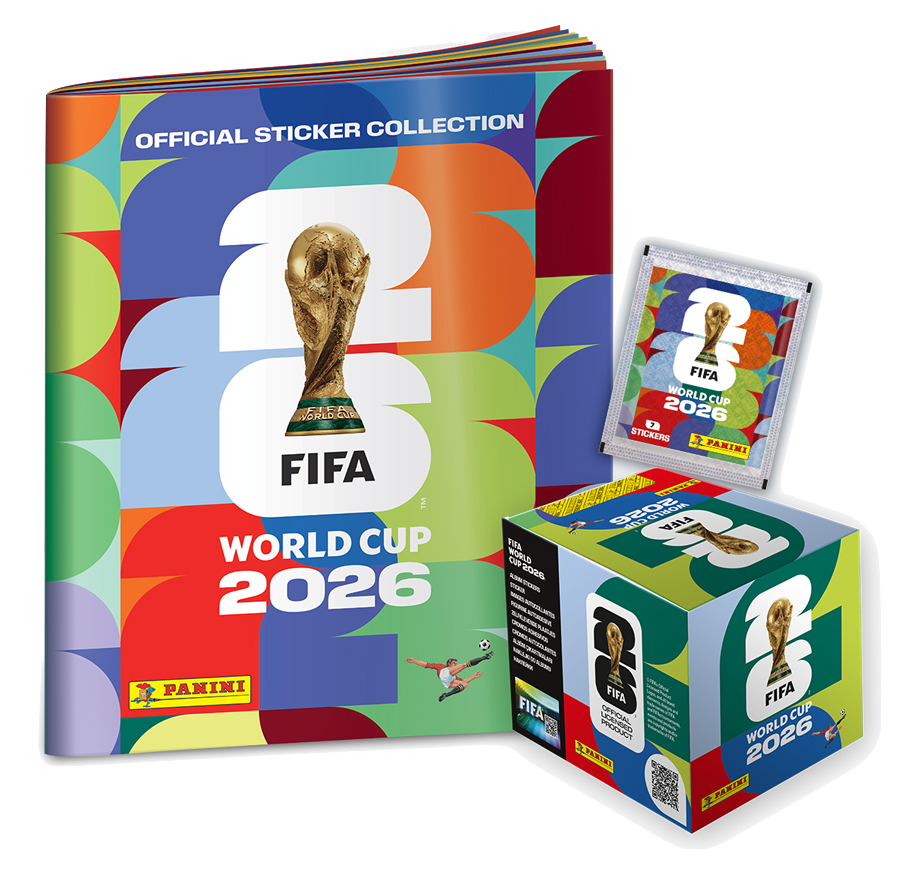 Colección de estampas Panini de la Copa Mundial de la FIFA 2026